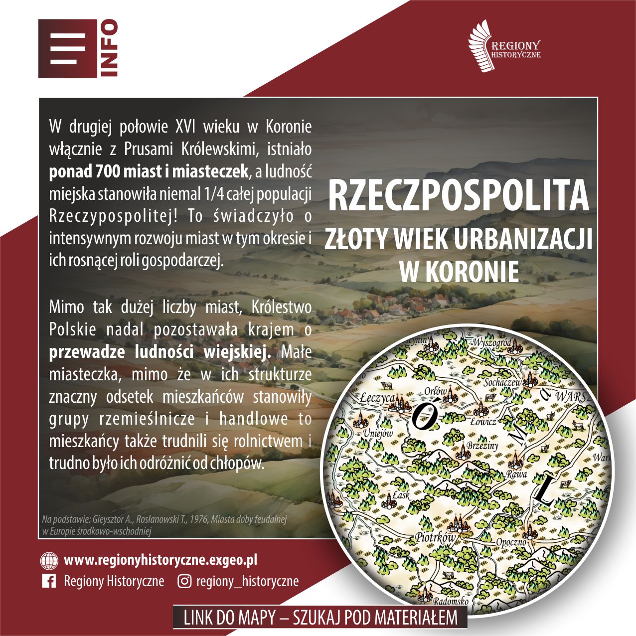 RZECZPOSPOLITA | Złoty wiek urbanizacji w Koronie